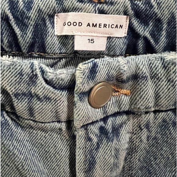 GOOD AMERICAN High Rise Jeans Size 15 NWT - Picture 3 of 16